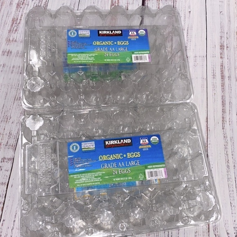 Set of 4 egg cartons